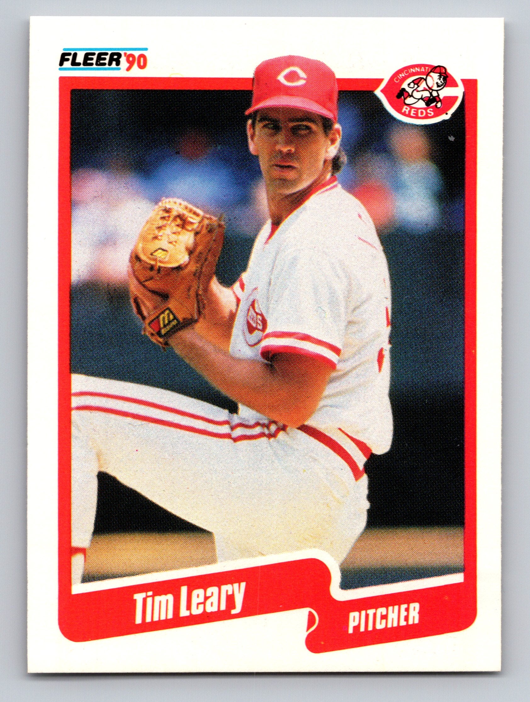 1990 Fleer #424 Tim Leary