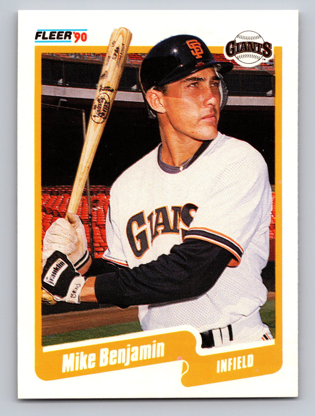 1990 Fleer #51 Mike Benjamin