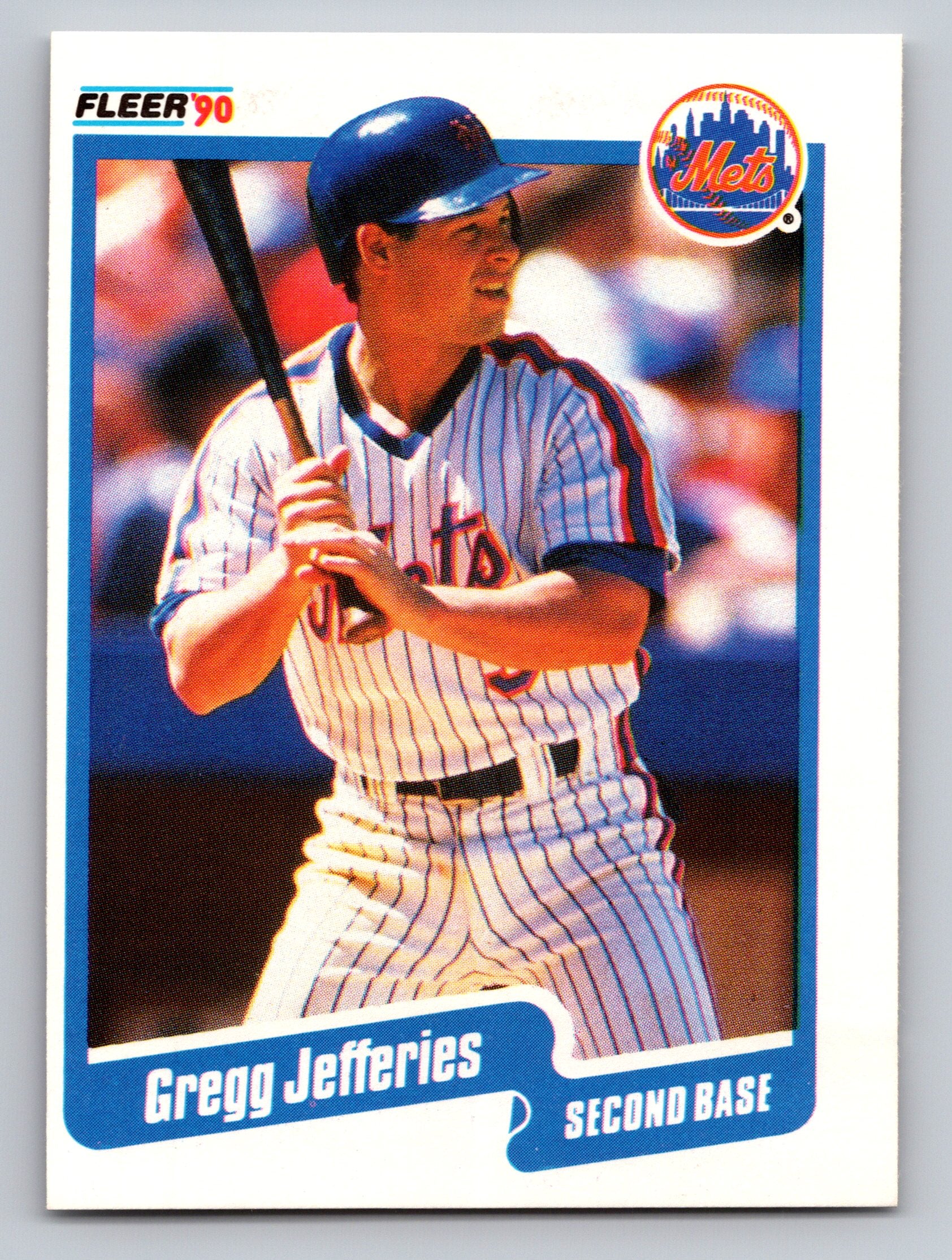 1990 Fleer #207 Gregg Jefferies