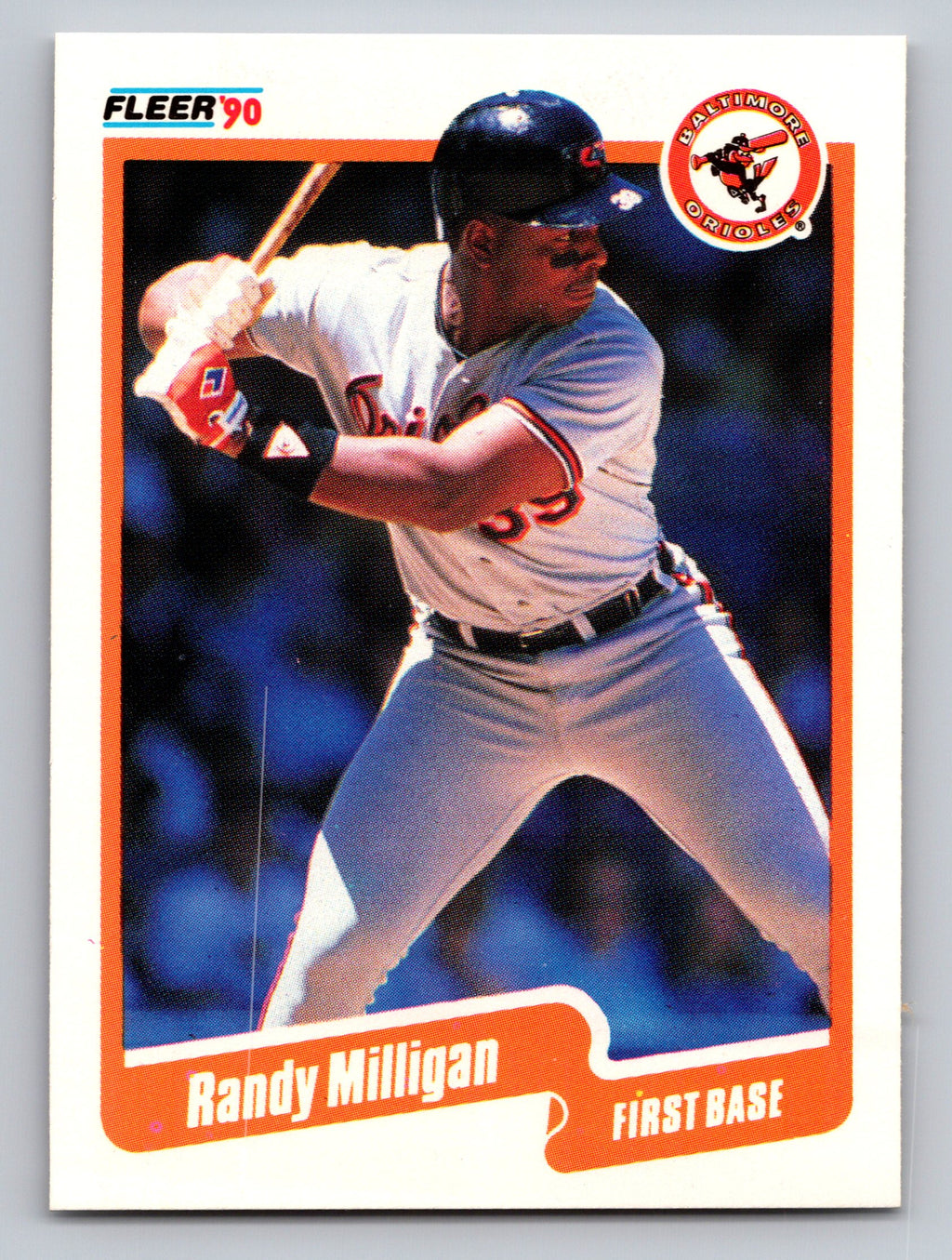 1990 Fleer #183 Randy Milligan
