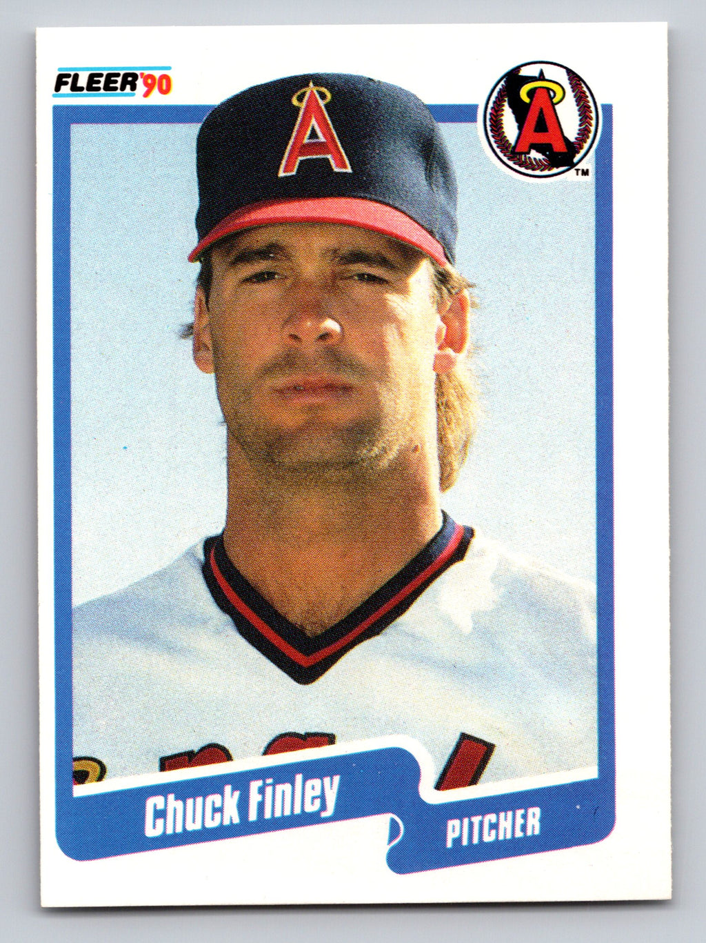 1990 Fleer #132 Chuck Finley