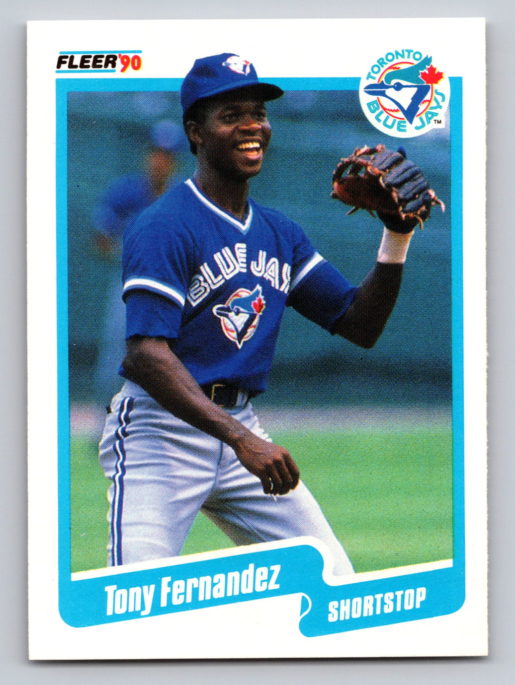 1990 Fleer #80 Tony Fernandez