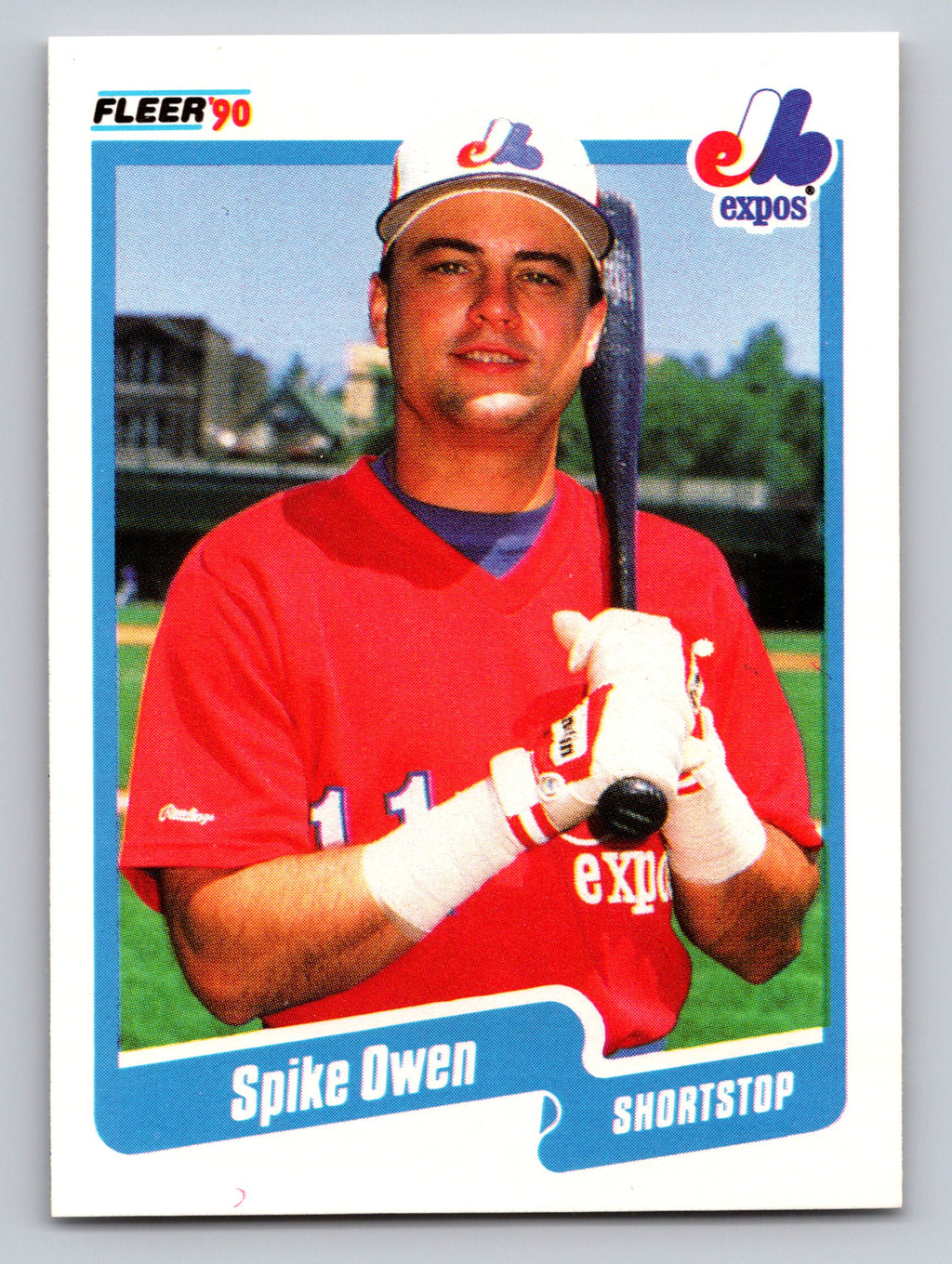 1990 Fleer #357 Spike Owen