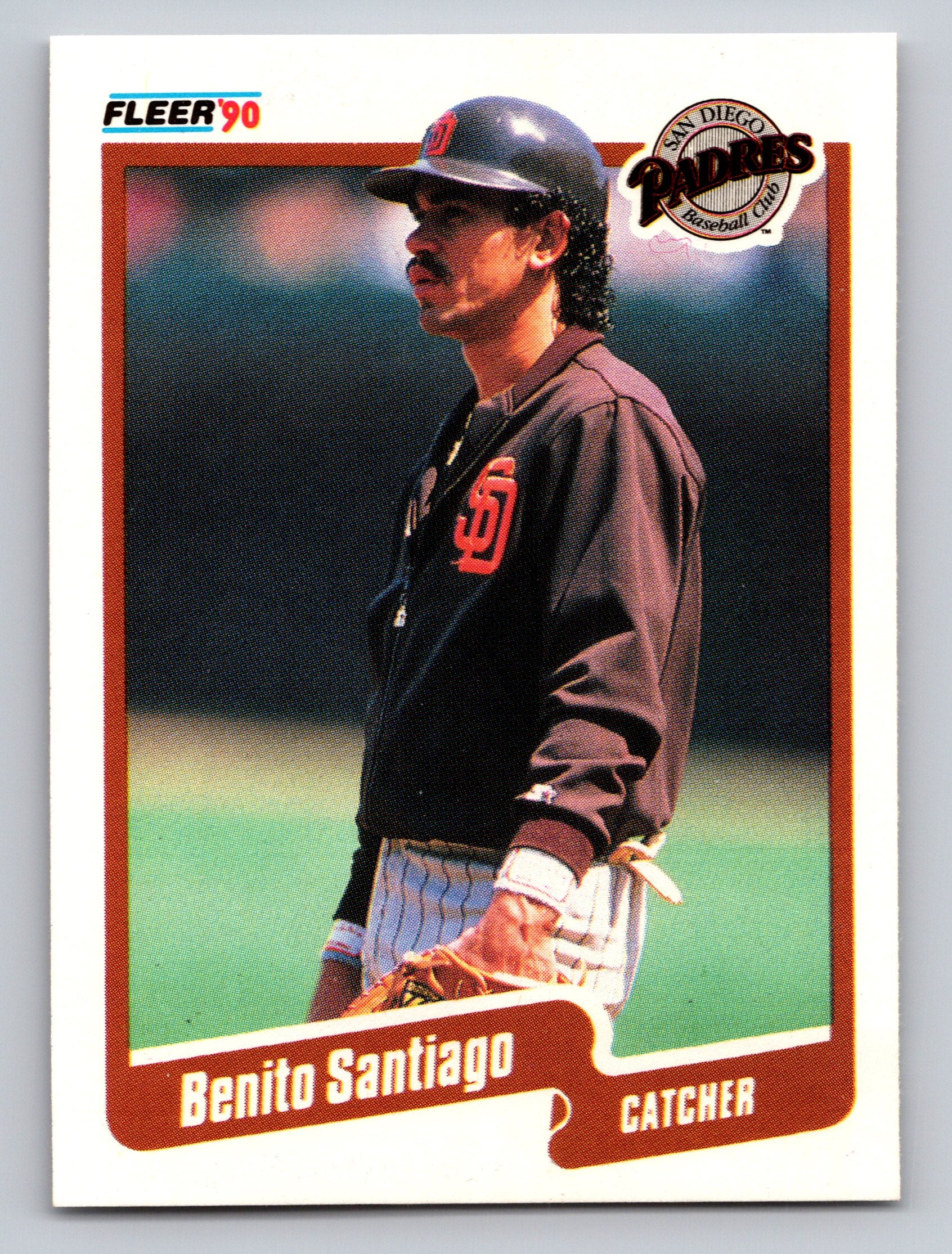 1990 Fleer #167 Benito Santiago