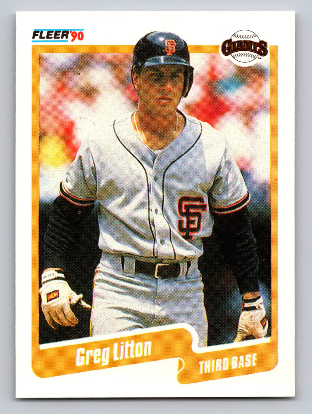 1990 Fleer #61 Greg Litton
