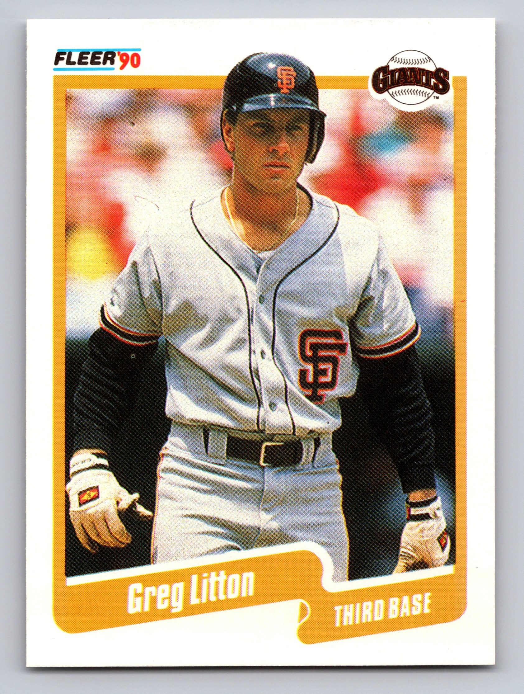 1990 Fleer #61 Greg Litton