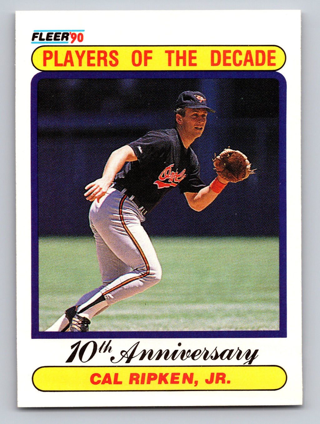 1990 Fleer #624 Cal Ripken, Jr.