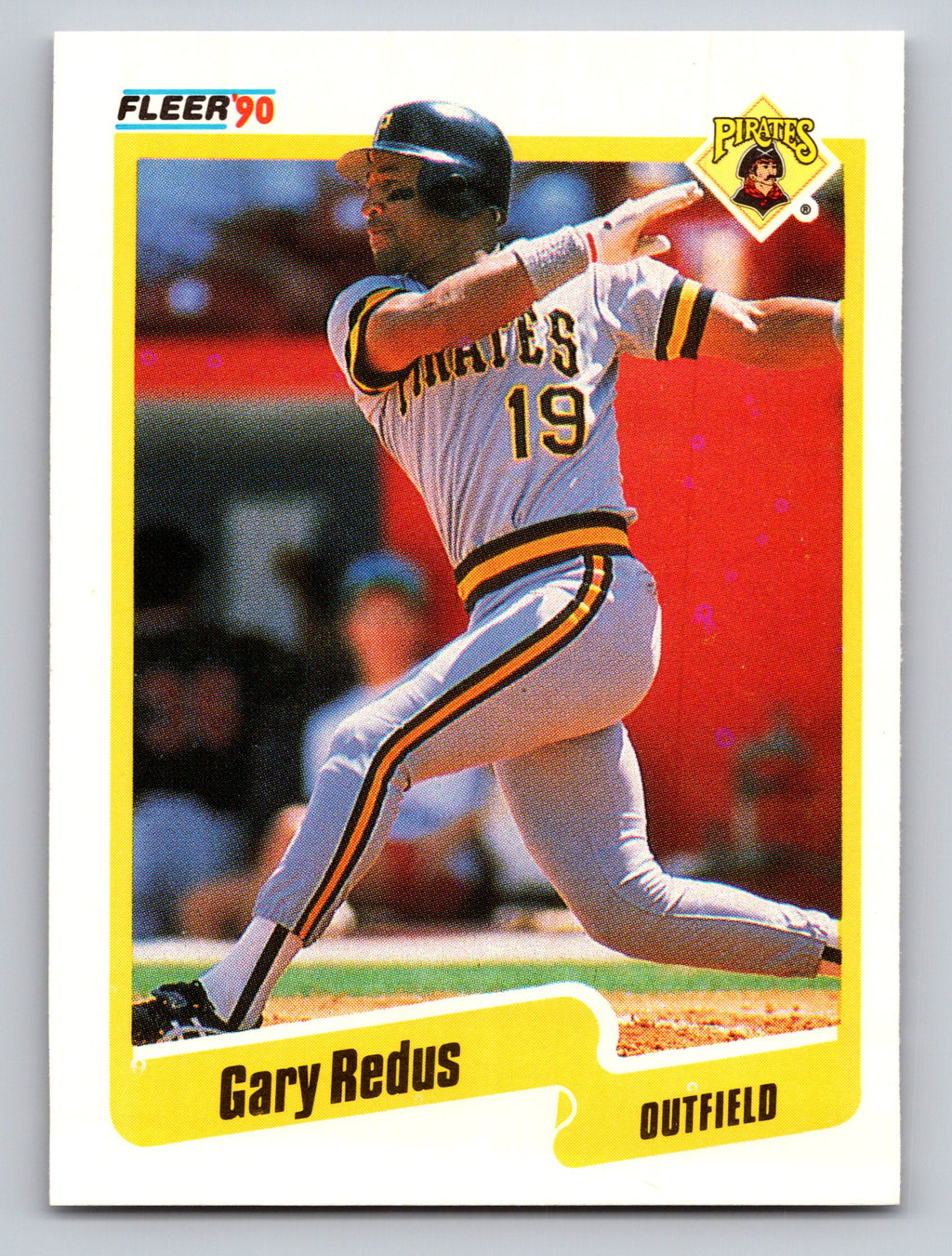 1990 Fleer #476 Gary Redus