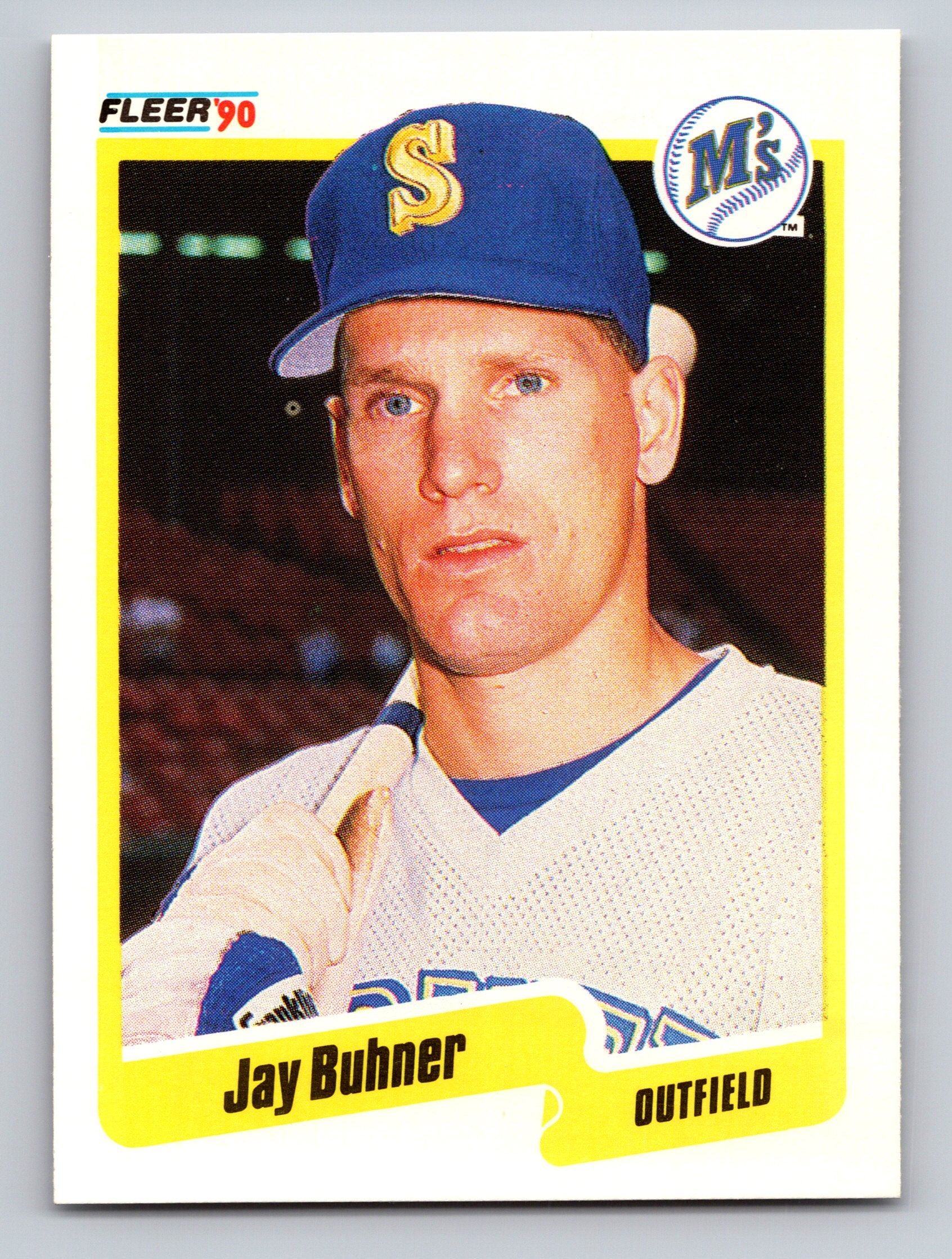 1990 Fleer #508 Jay Buhner