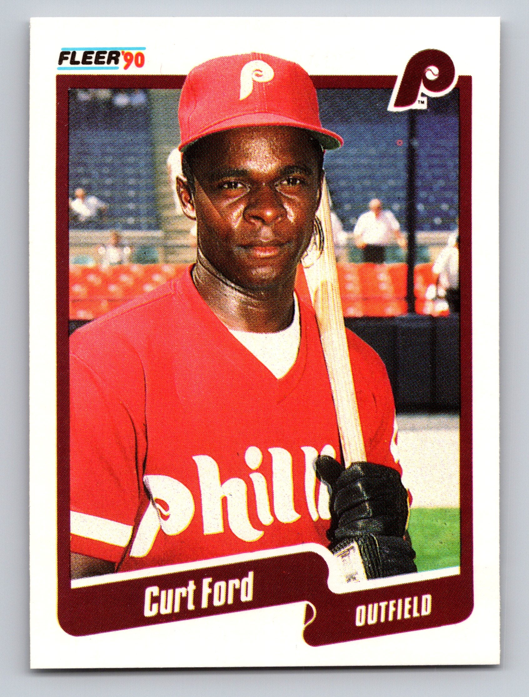 1990 Fleer #557 Curt Ford