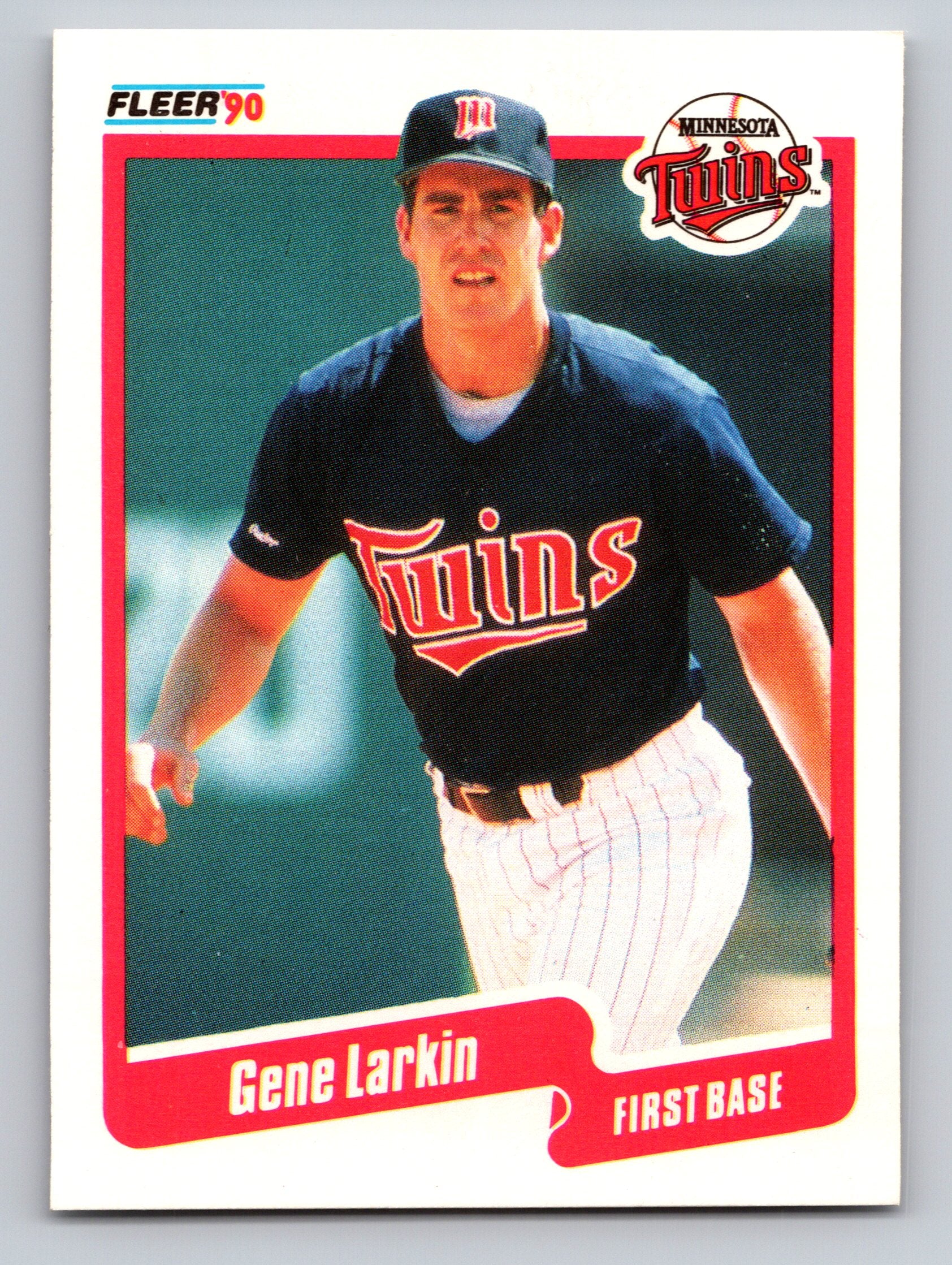 1990 Fleer #379 Gene Larkin
