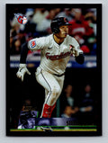 2025 Topps Archives #147 Steven Kwan Black Foilboard