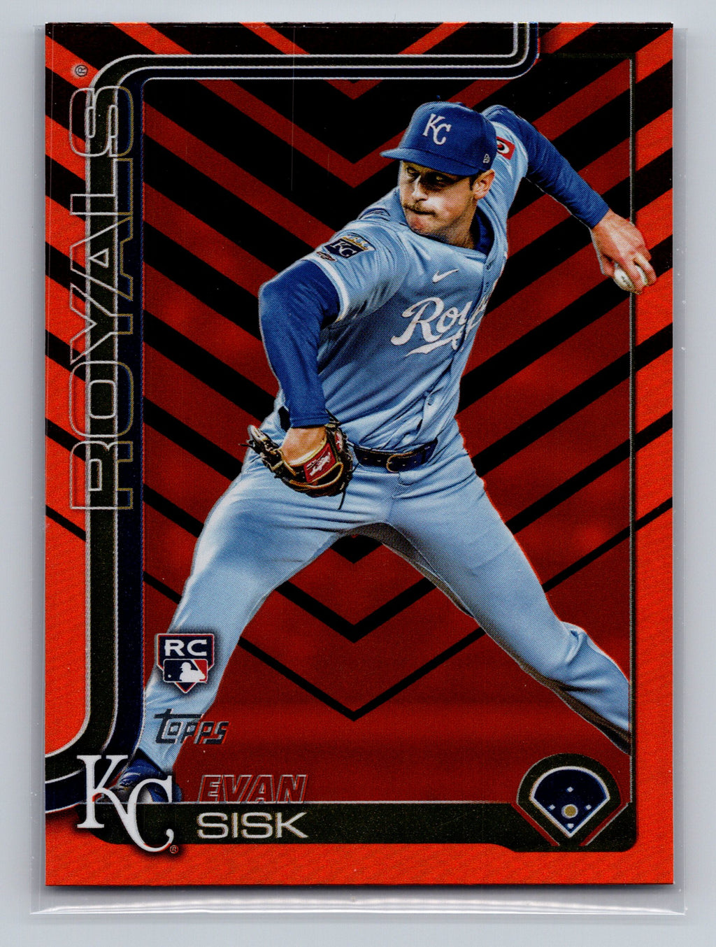 2025 Topps Update #US176 Evan Sisk Holiday