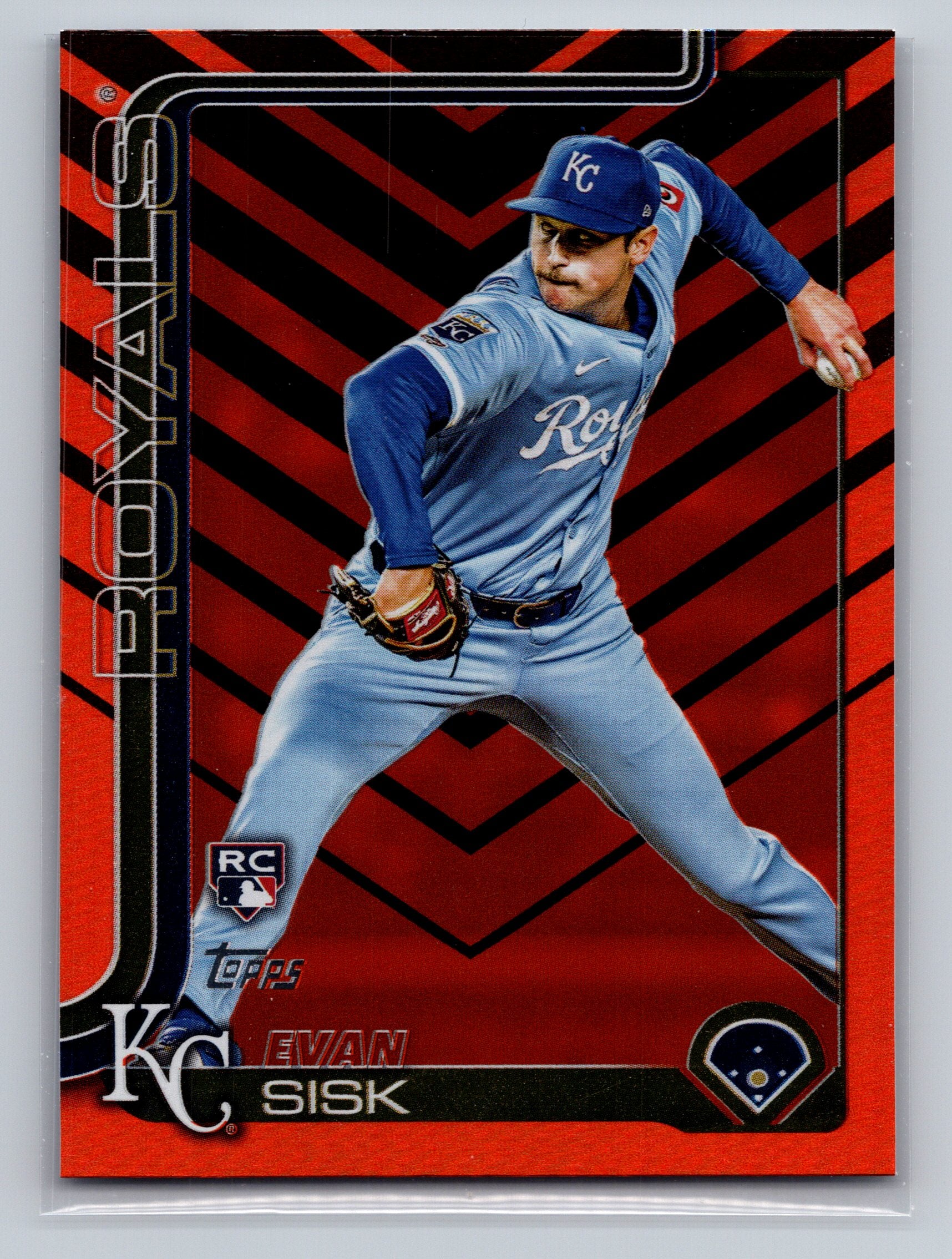 2025 Topps Update #US176 Evan Sisk Holiday