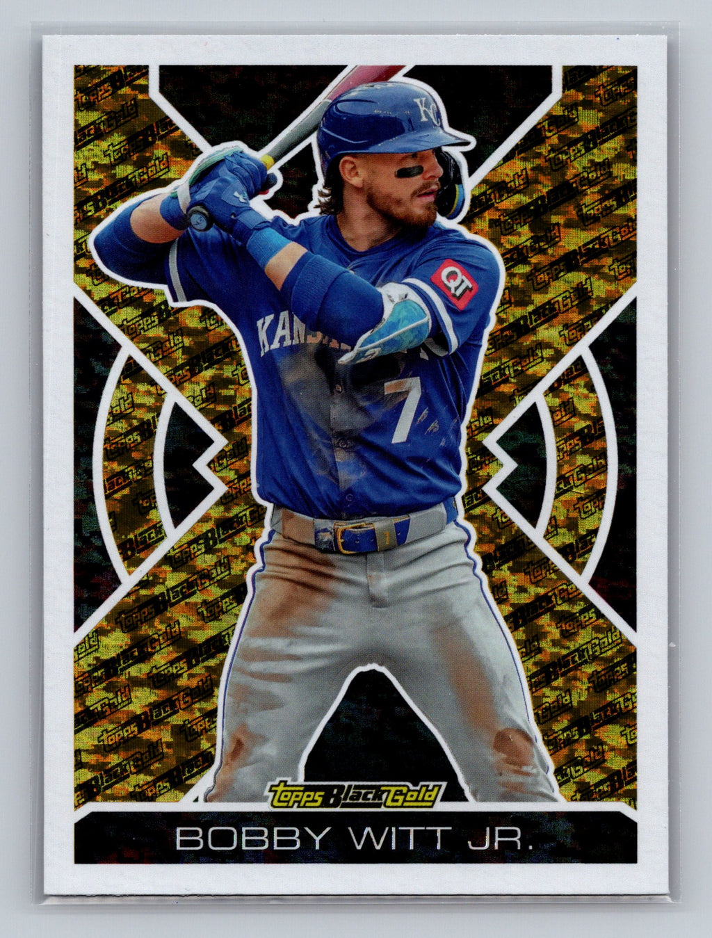 2025 Topps Update #BG-16 Bobby Witt Jr. Topps Black Gold
