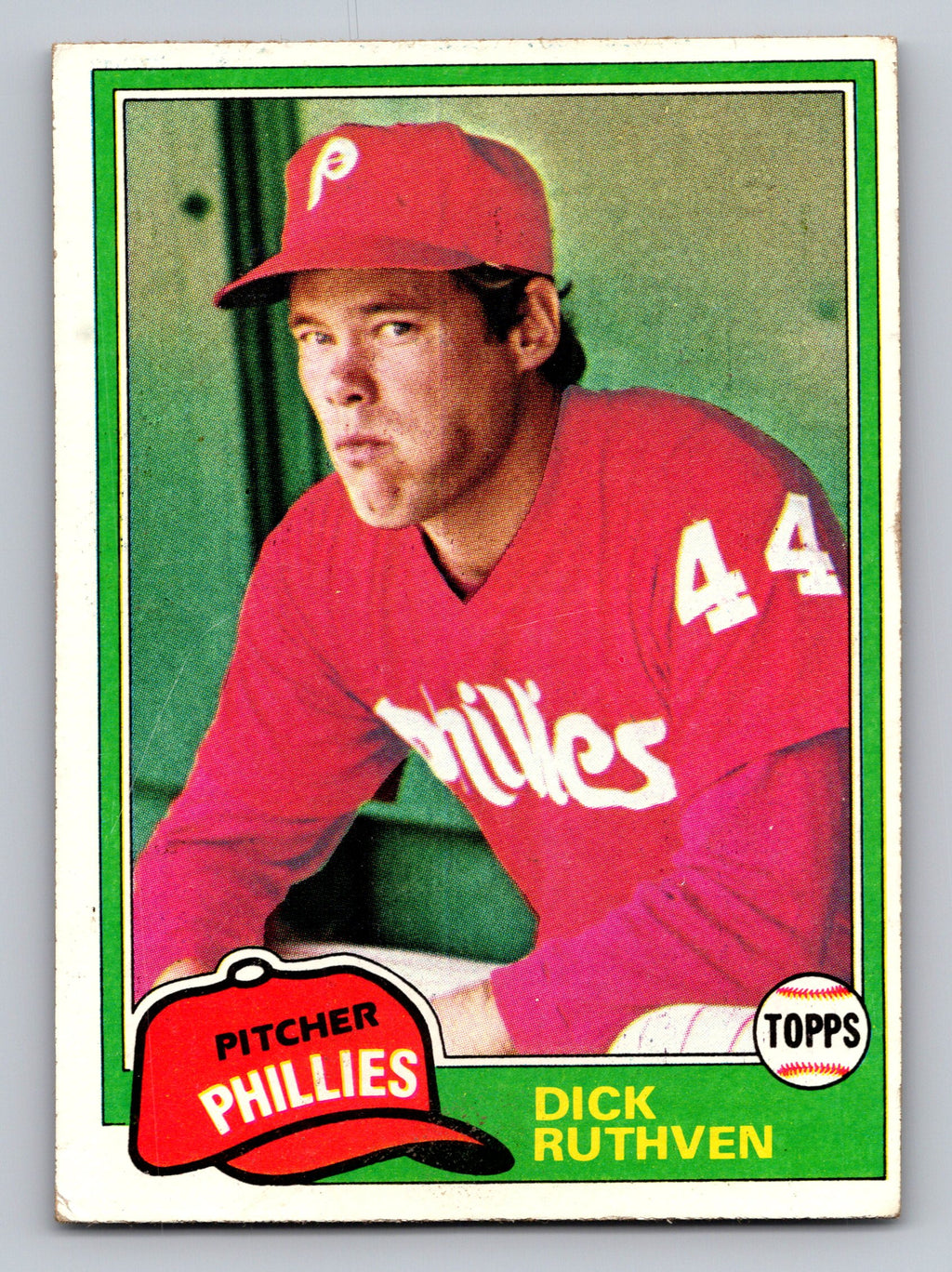 1981 Topps #691 Dick Ruthven