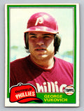 1981 Topps #598 George Vukovich