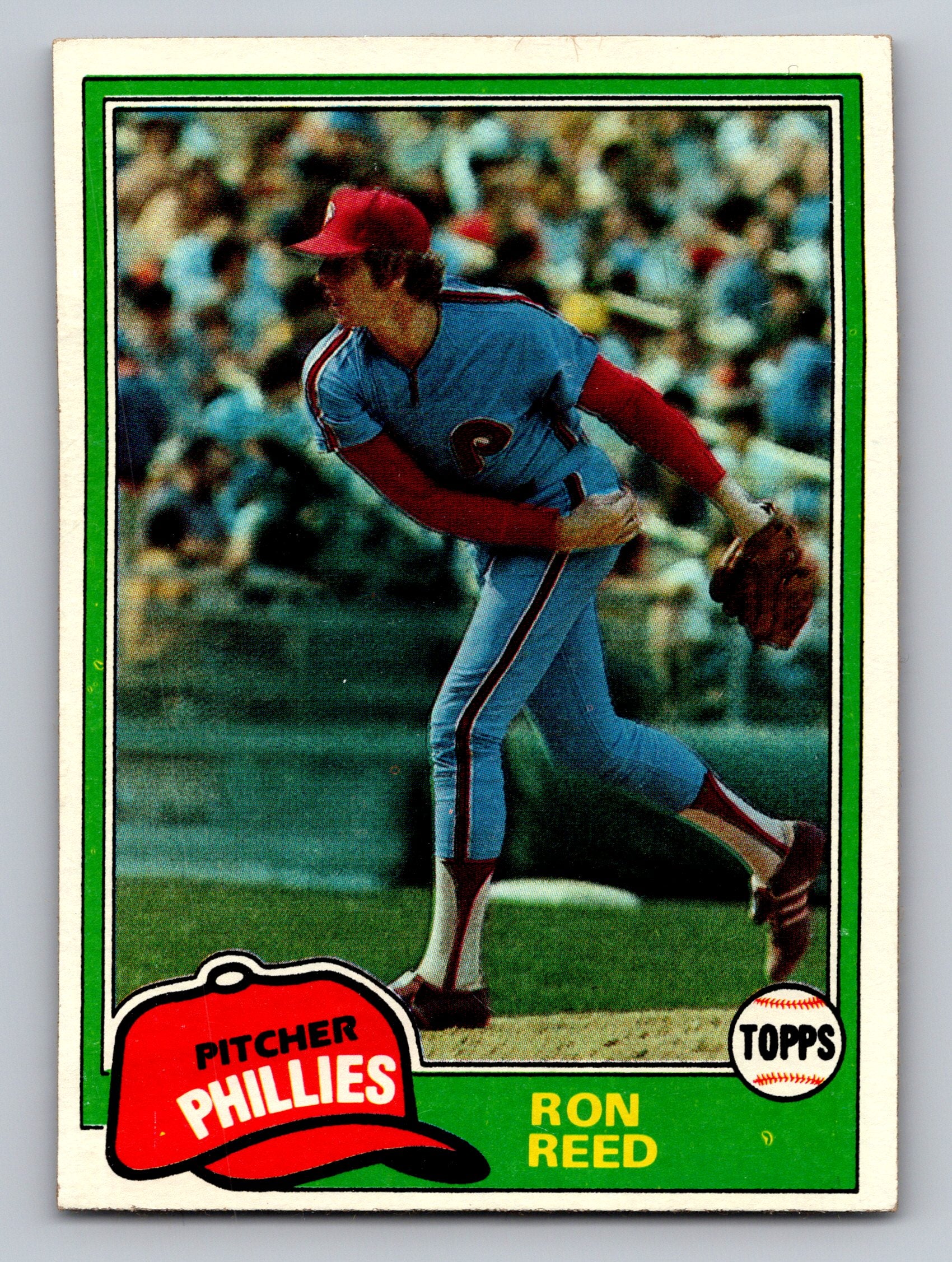 1981 Topps #376 Ron Reed