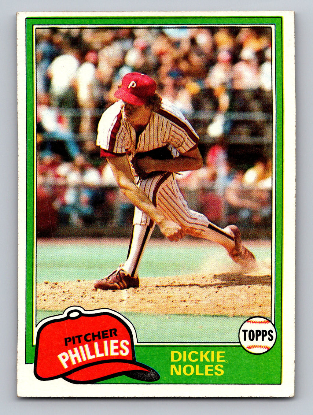 1981 Topps #406 Dickie Noles