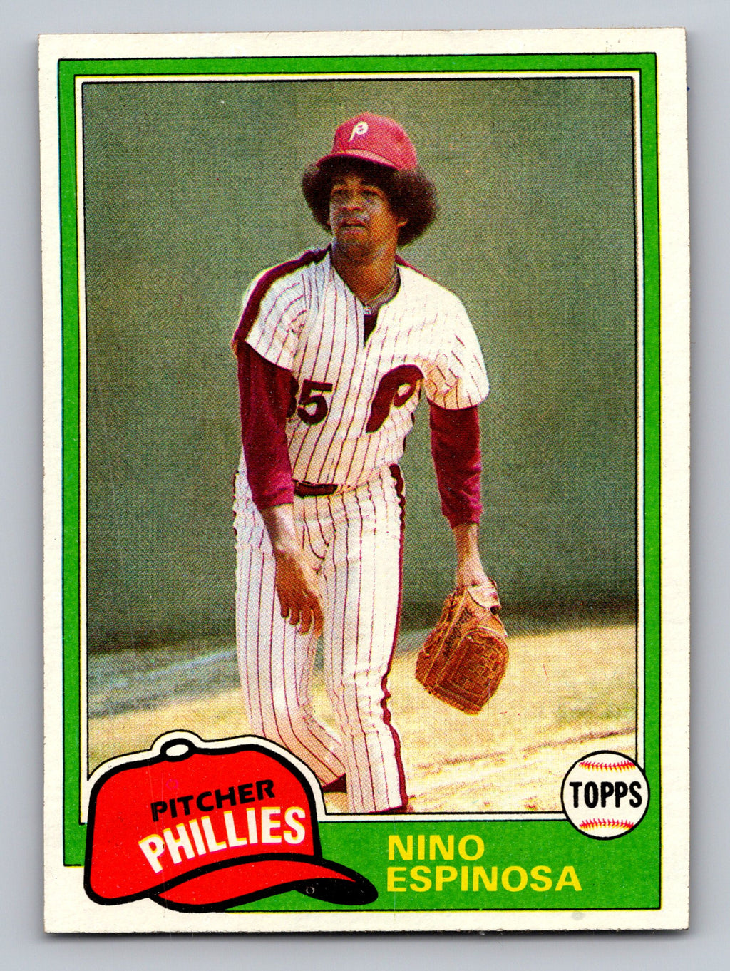 1981 Topps #405 Nino Espinosa