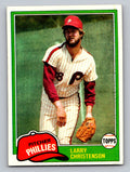 1981 Topps #346 Larry Christenson