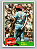 1981 Topps #494 Bob Walk