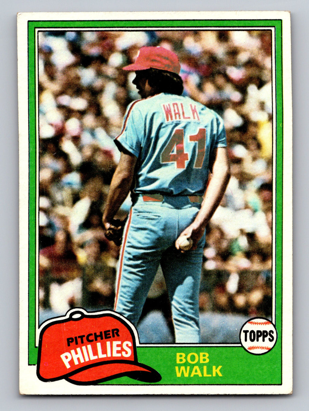 1981 Topps #494 Bob Walk