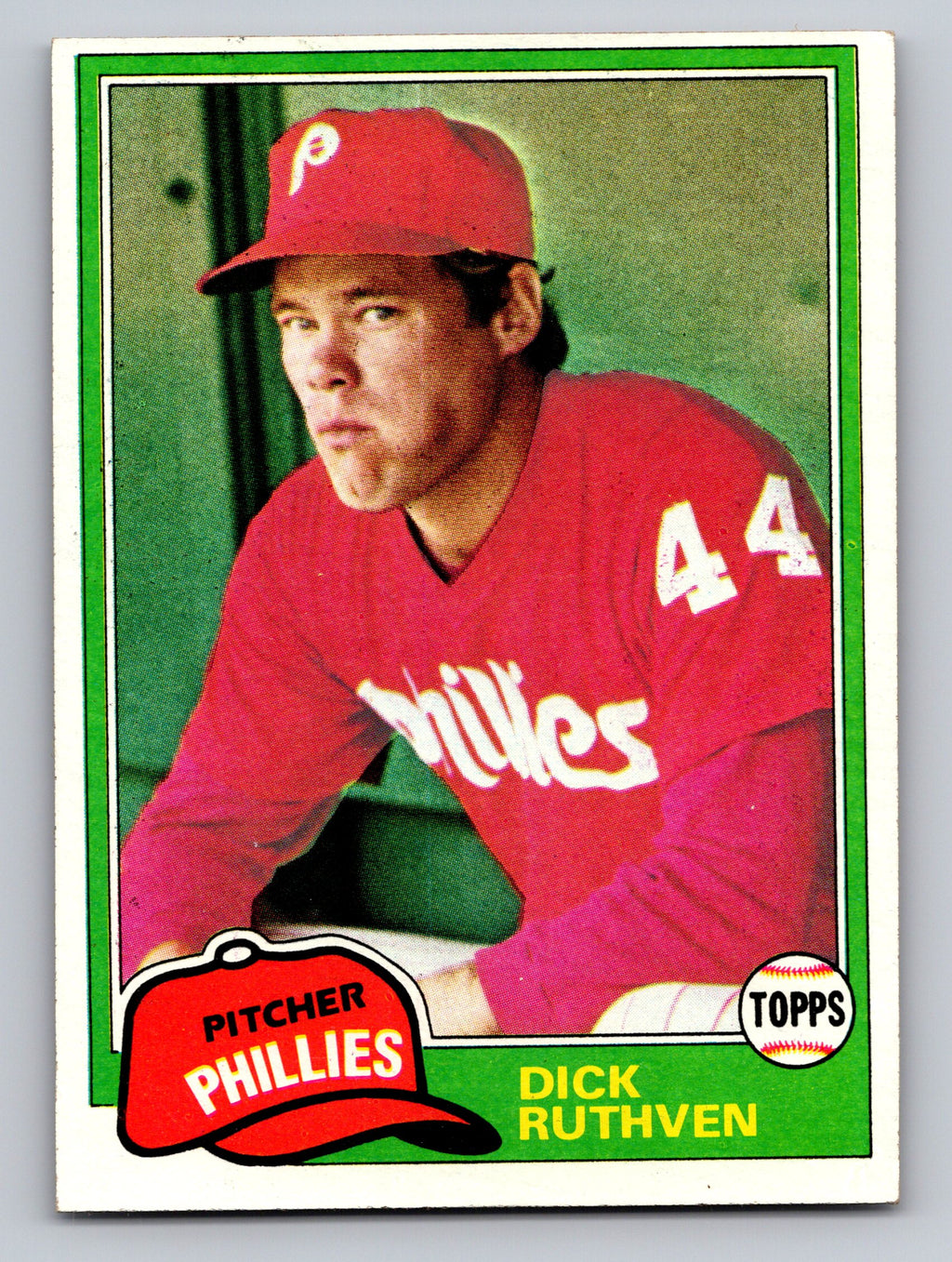 1981 Topps #691 Dick Ruthven