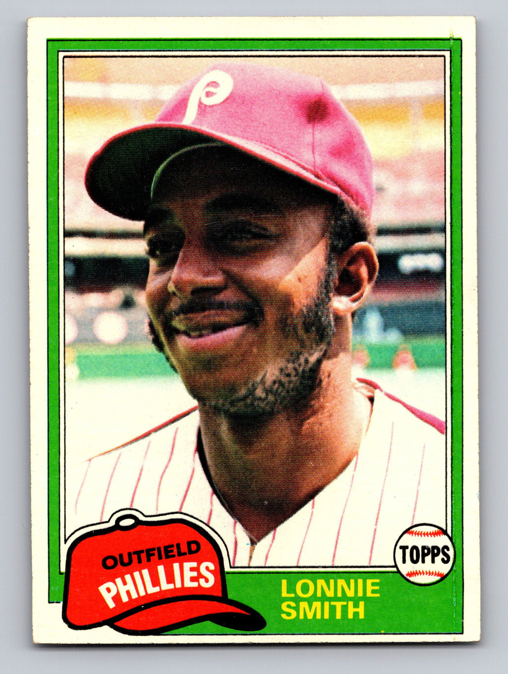 1981 Topps #317 Lonnie Smith