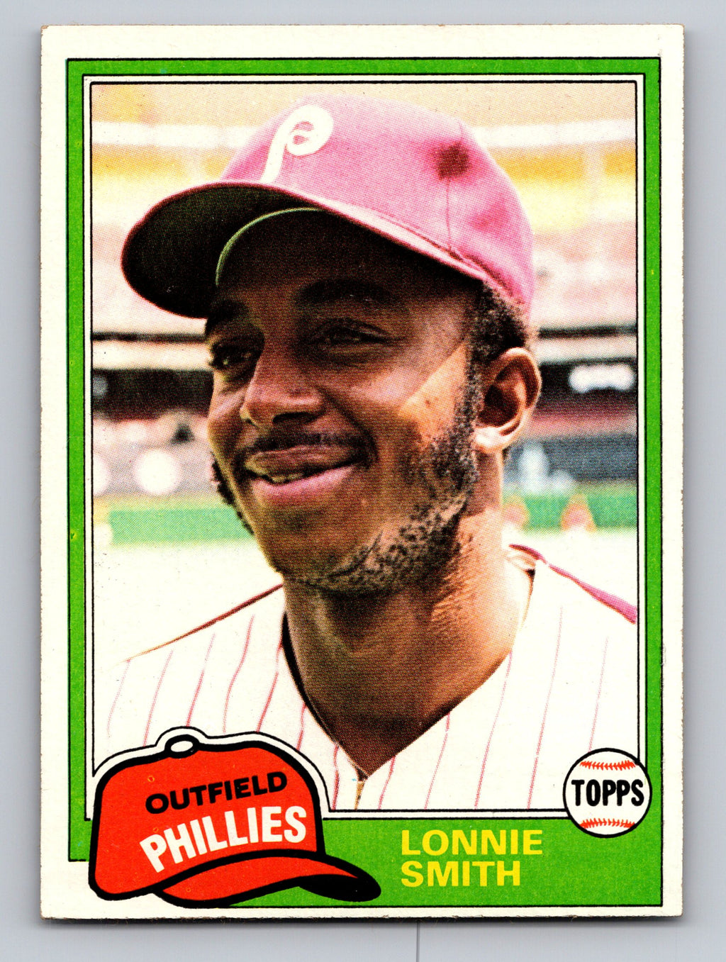 1981 Topps #317 Lonnie Smith