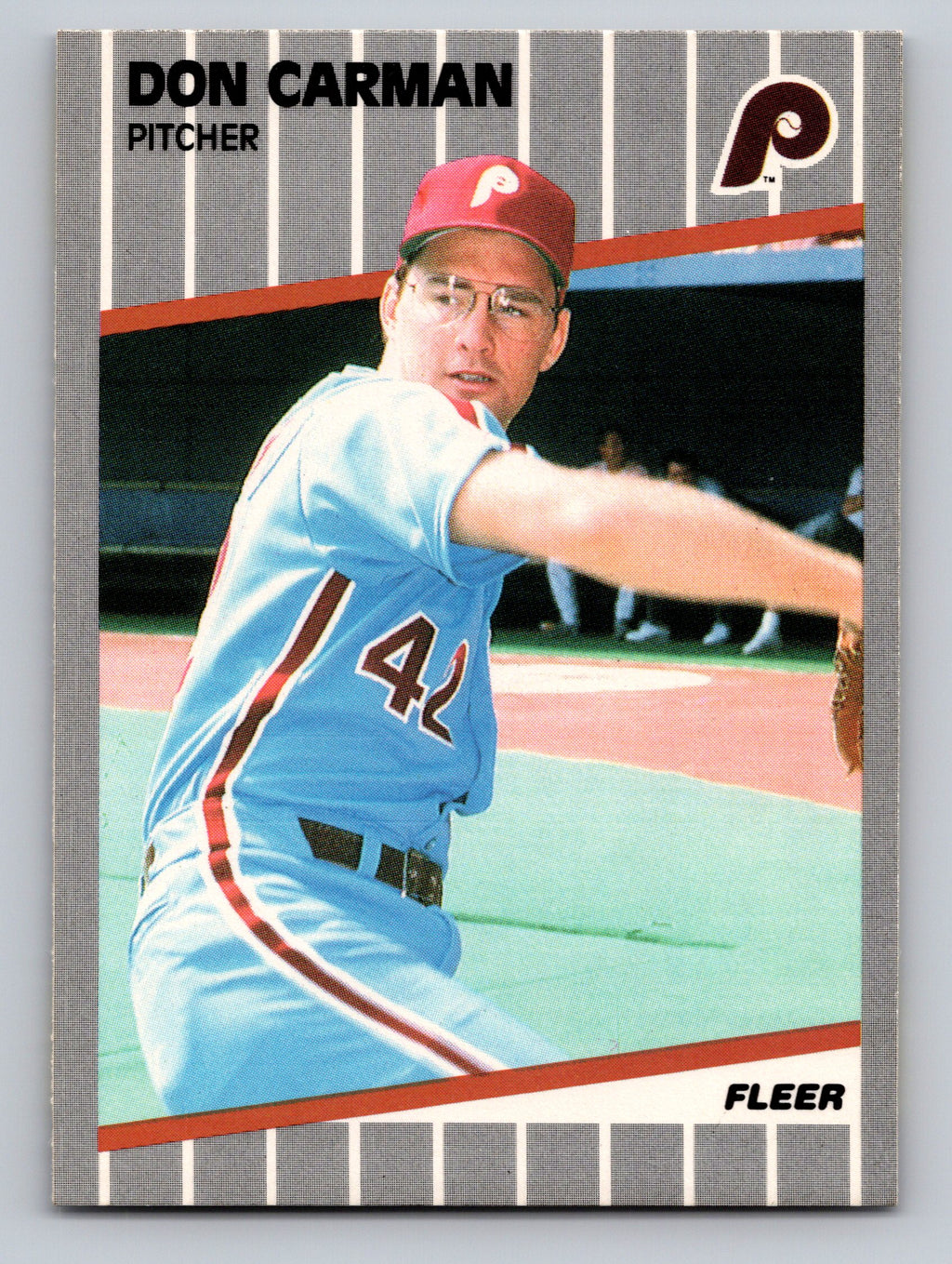 1989 Fleer #564 Don Carman