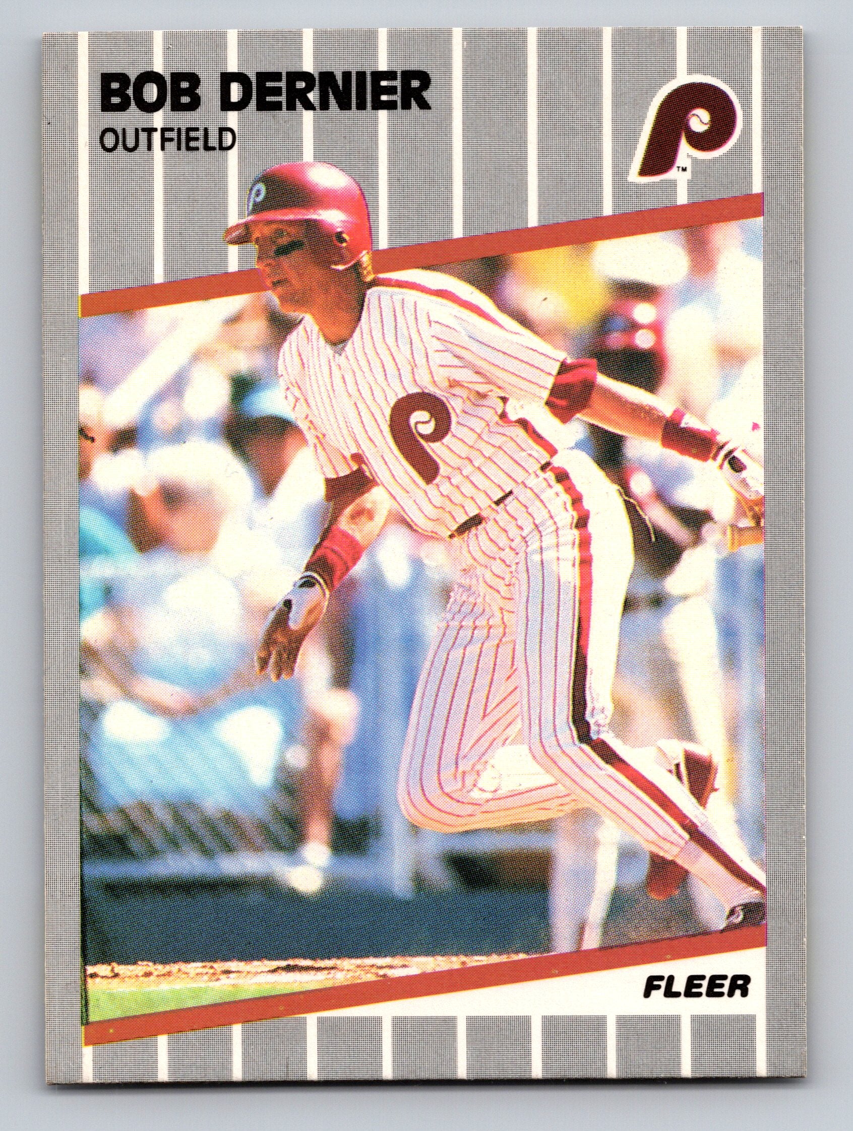 1989 Fleer #565 Bob Dernier