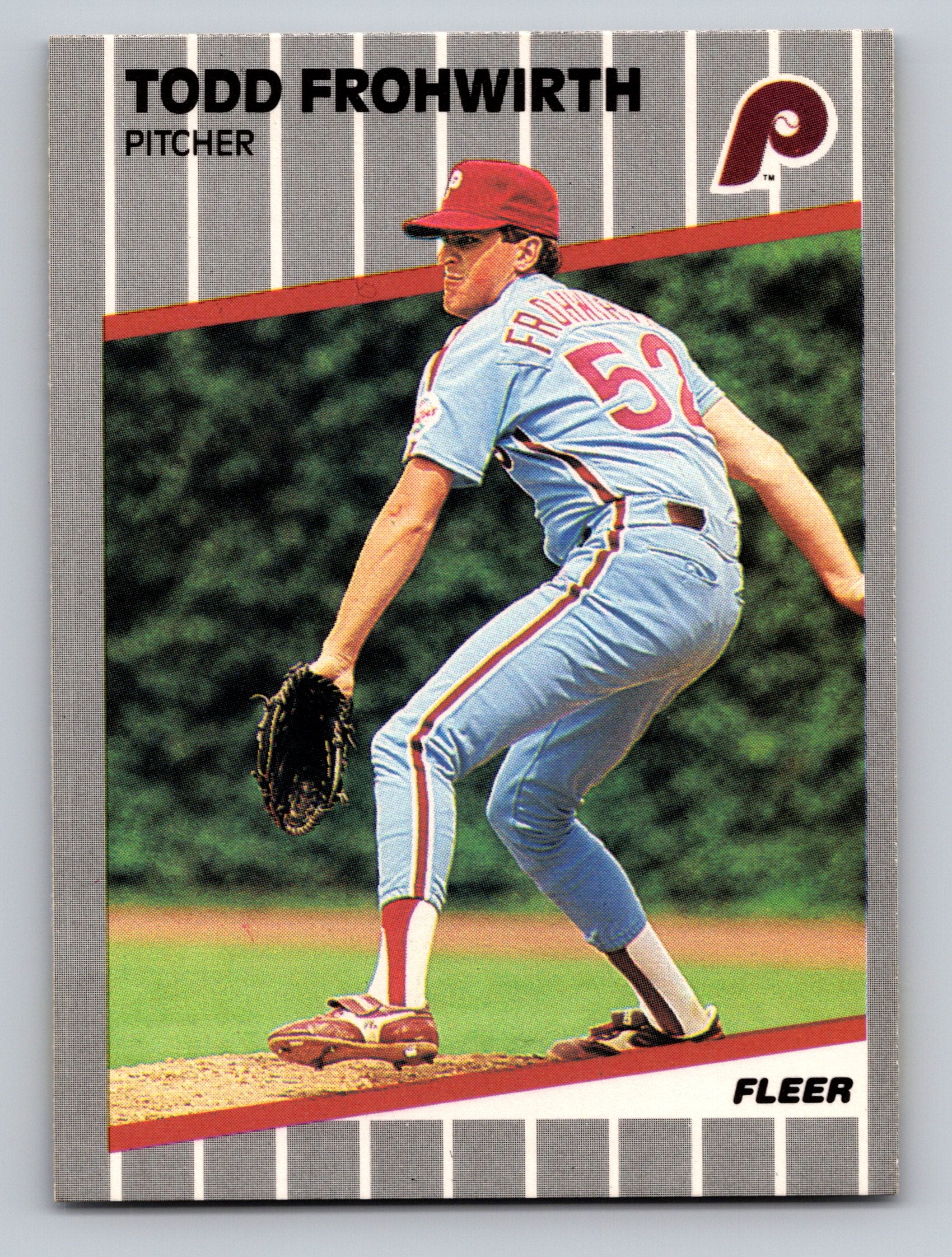 1989 Fleer #567 Todd Frohwirth