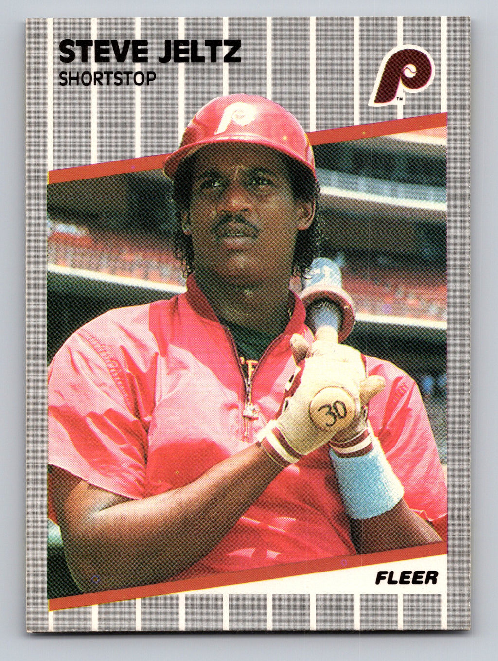 1989 Fleer #573 Steve Jeltz