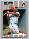 1989 Fleer #574 Ron Jones