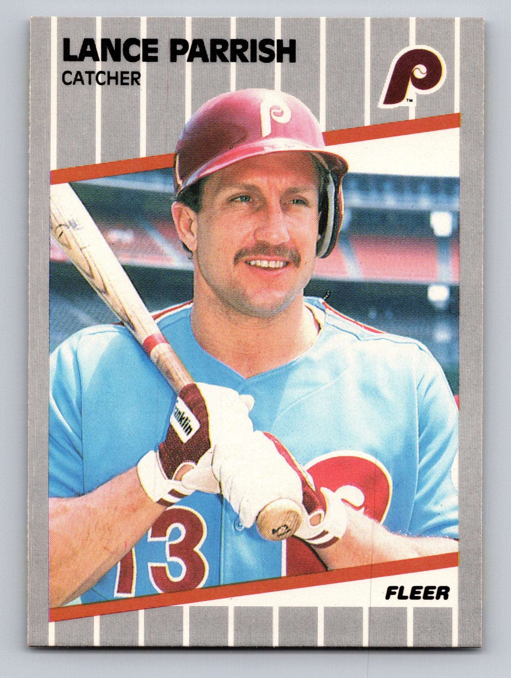 1989 Fleer #578 Lance Parrish