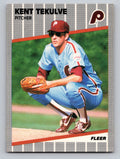 1989 Fleer #583 Kent Tekulve