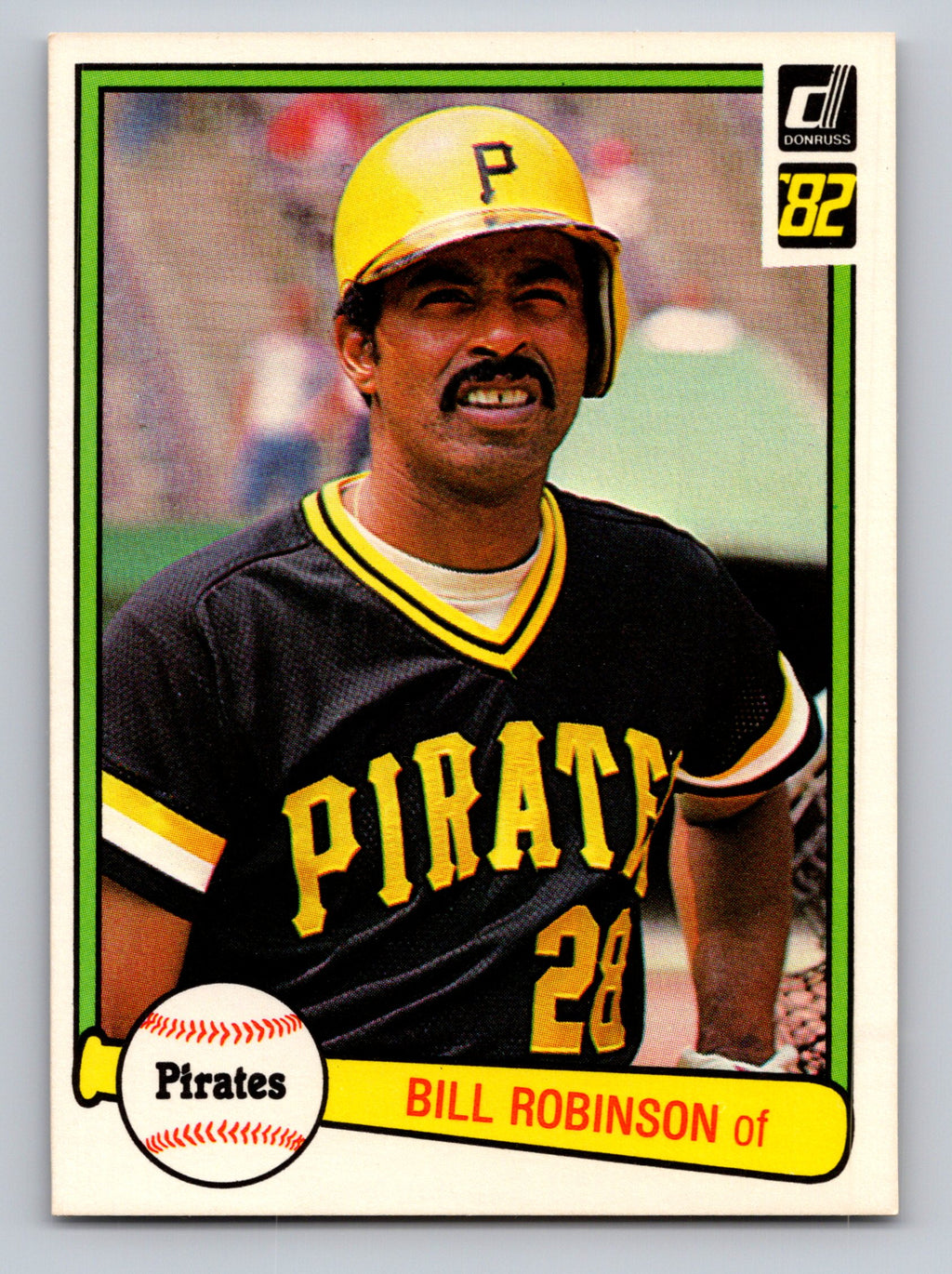 1982 Donruss #402 Bill Robinson