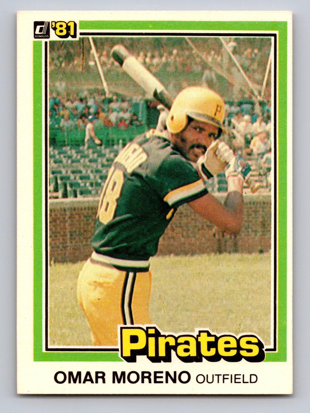 1981 Donruss #17 Omar Moreno