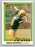 1981 Donruss #17 Omar Moreno