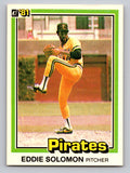 1981 Donruss #16 Eddie Solomon