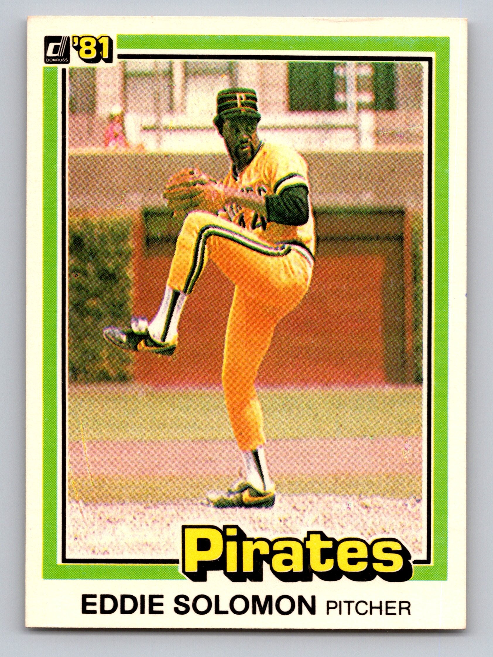 1981 Donruss #16 Eddie Solomon