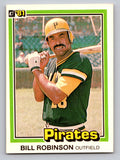 1981 Donruss #137 Bill Robinson