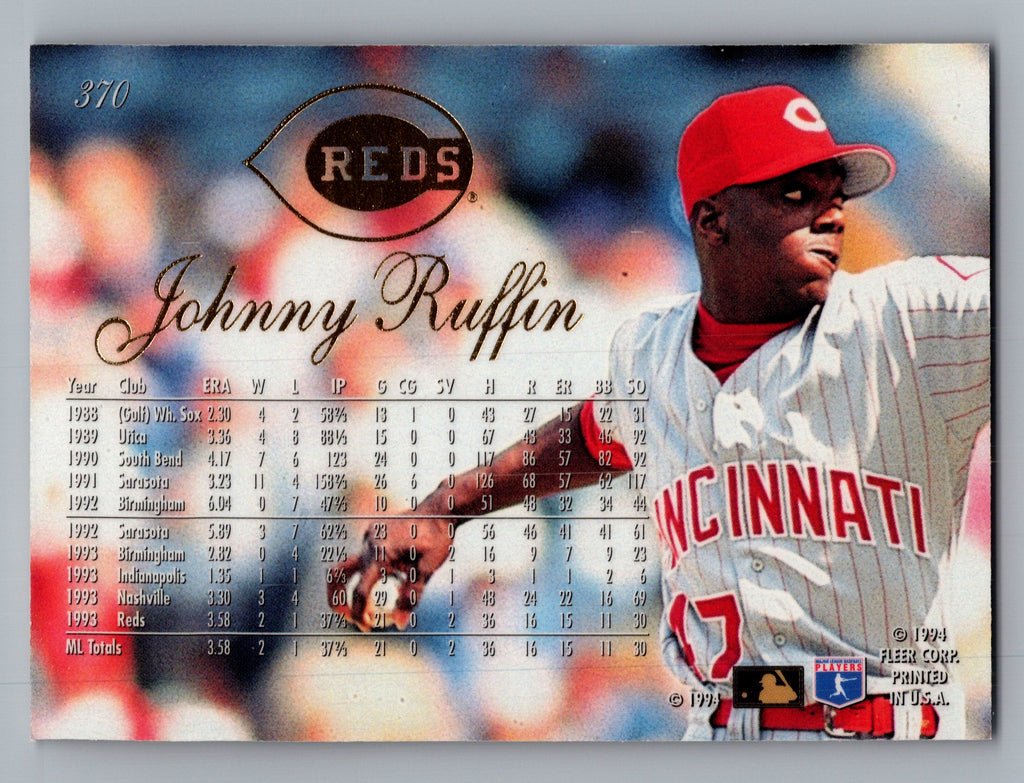 1994 Flair #370 Johnny Ruffin