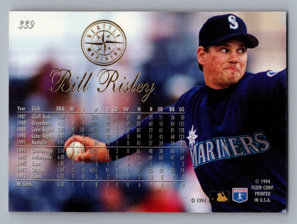 1994 Flair #339 Bill Risley