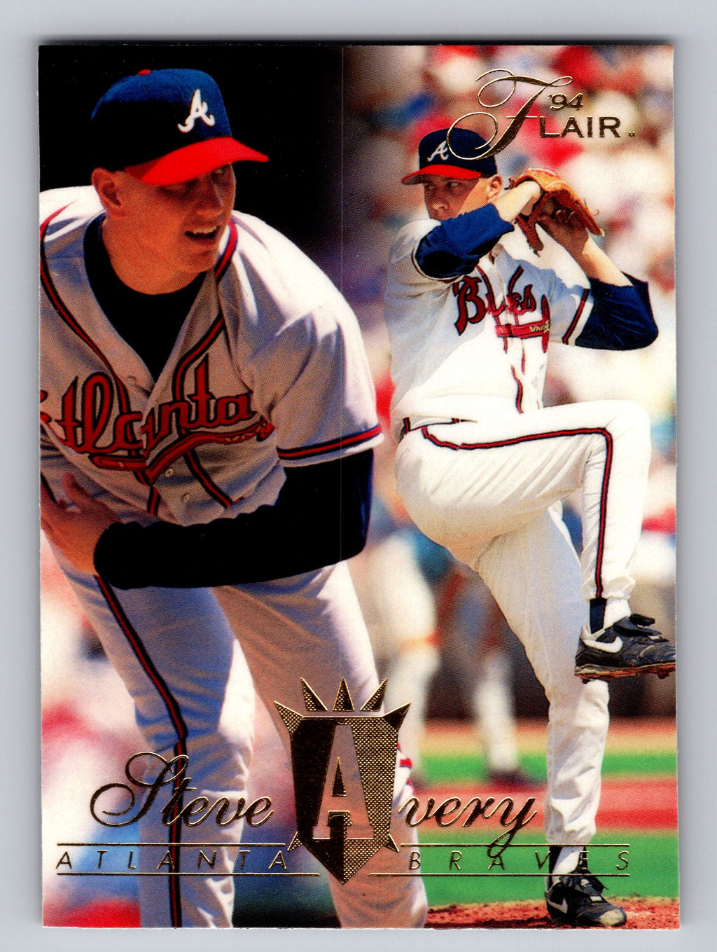 1994 Flair #352 Steve Avery
