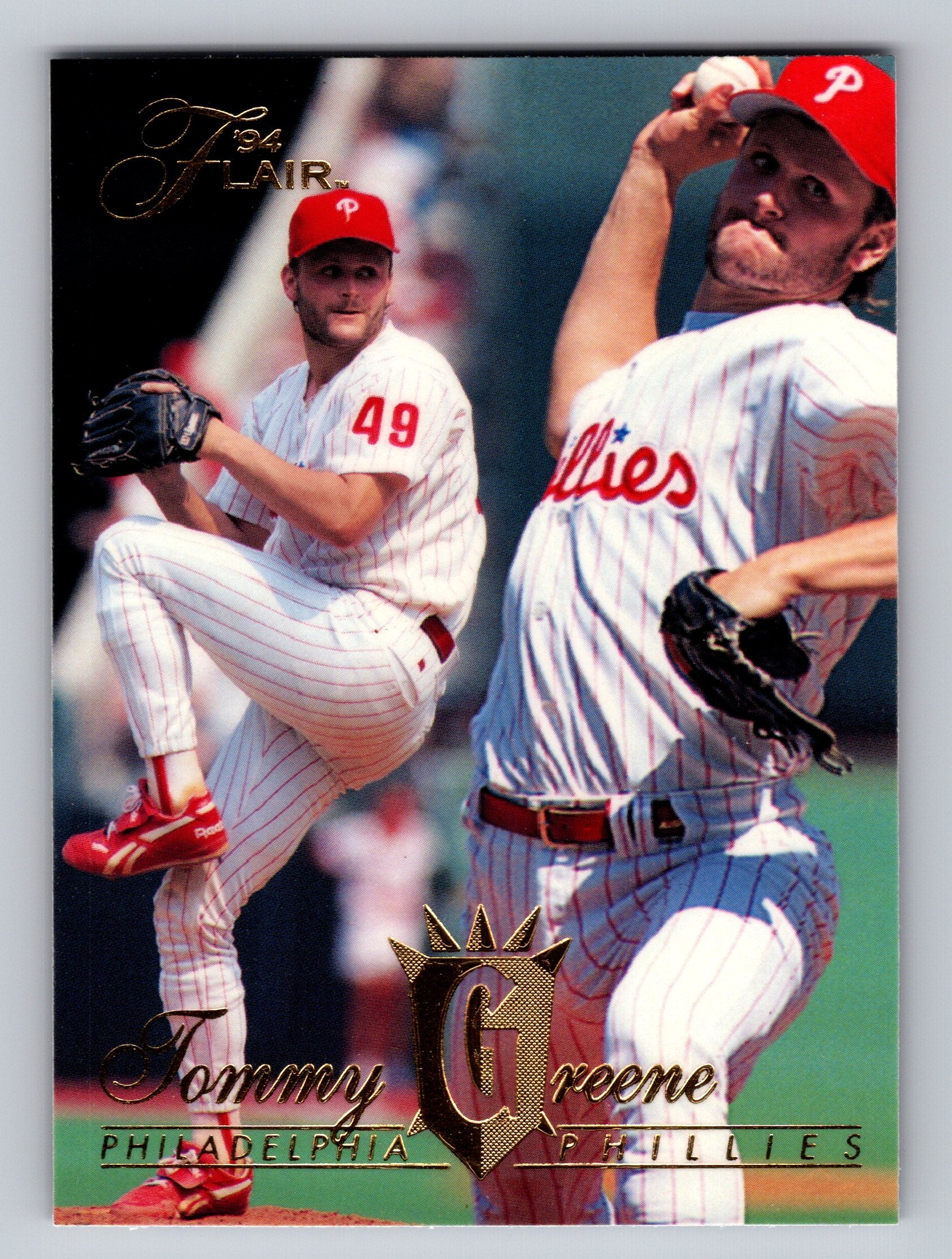 1994 Flair #412 Tommy Greene