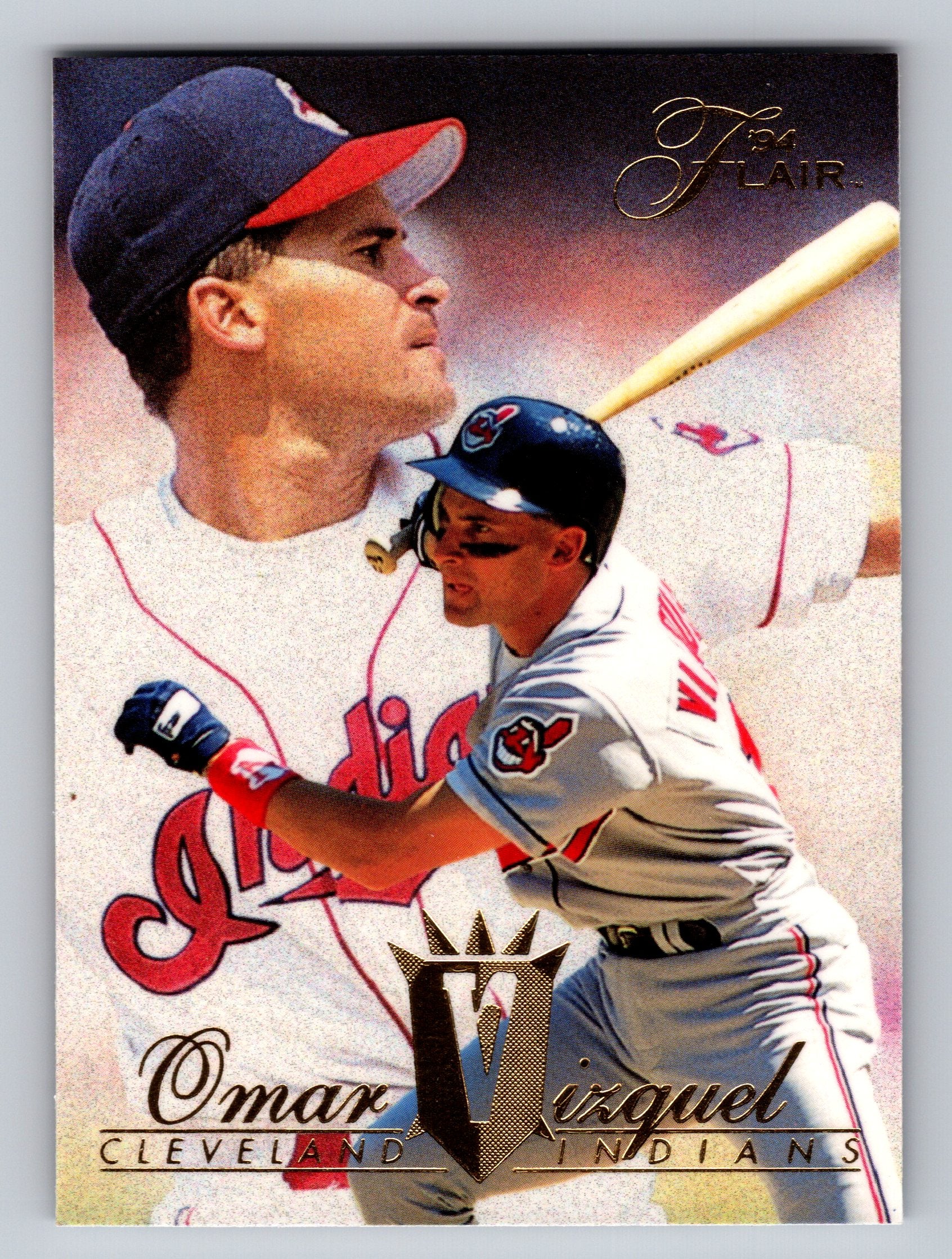 1994 Flair #290 Omar Vizquel