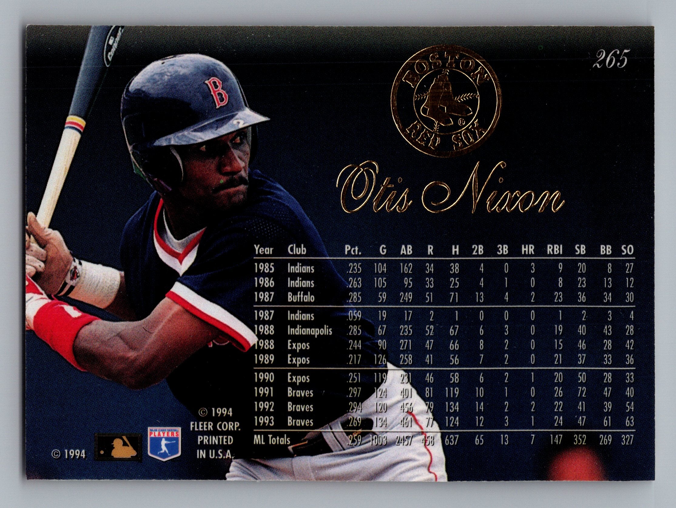 1994 Flair #265 Otis Nixon