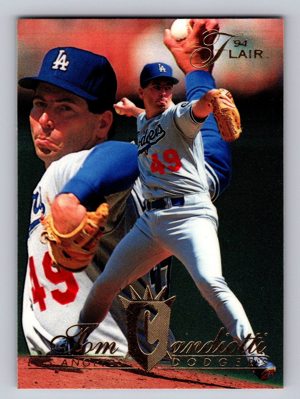 1994 Flair #394 Tom Candiotti